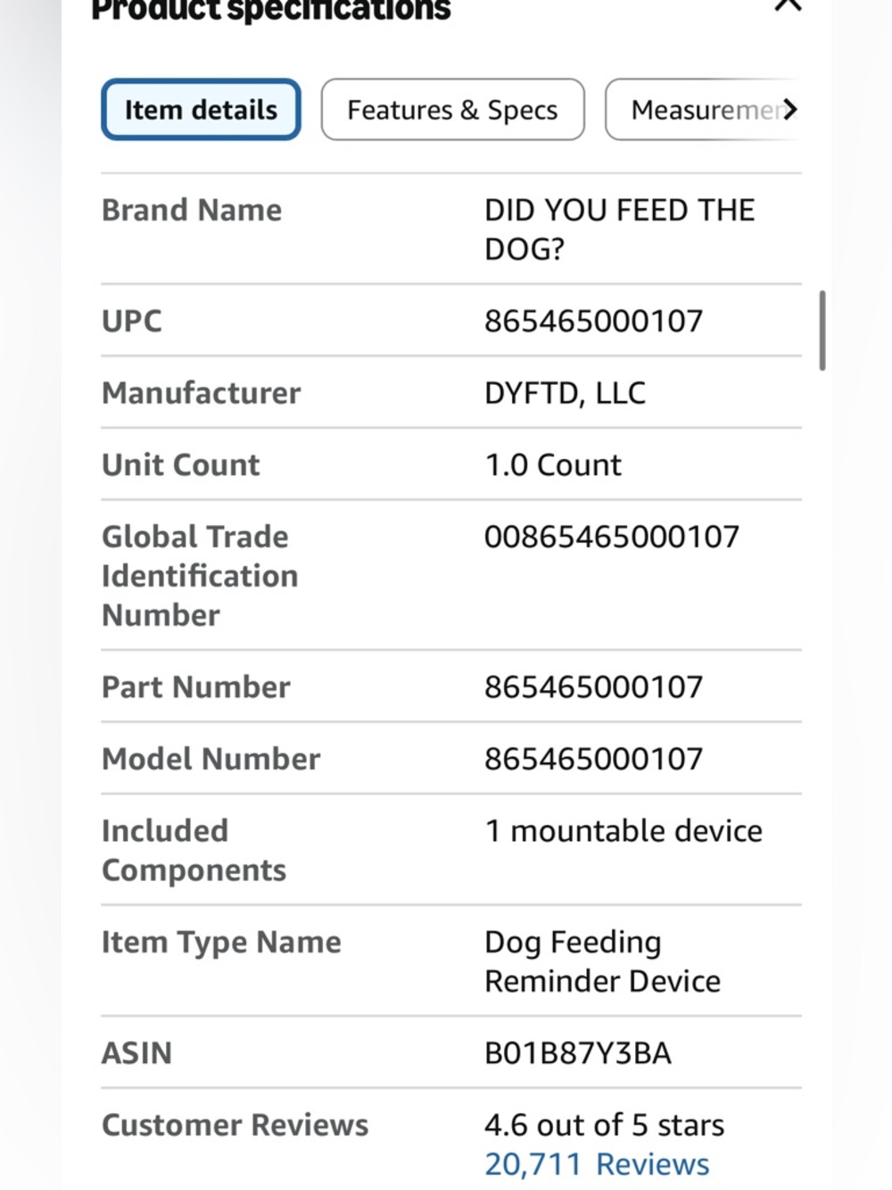 Did You Feed The Dog? Dog Feeding Reminder Device - Picture 8 of 12